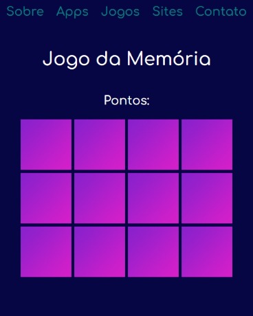 Jogo da memória!